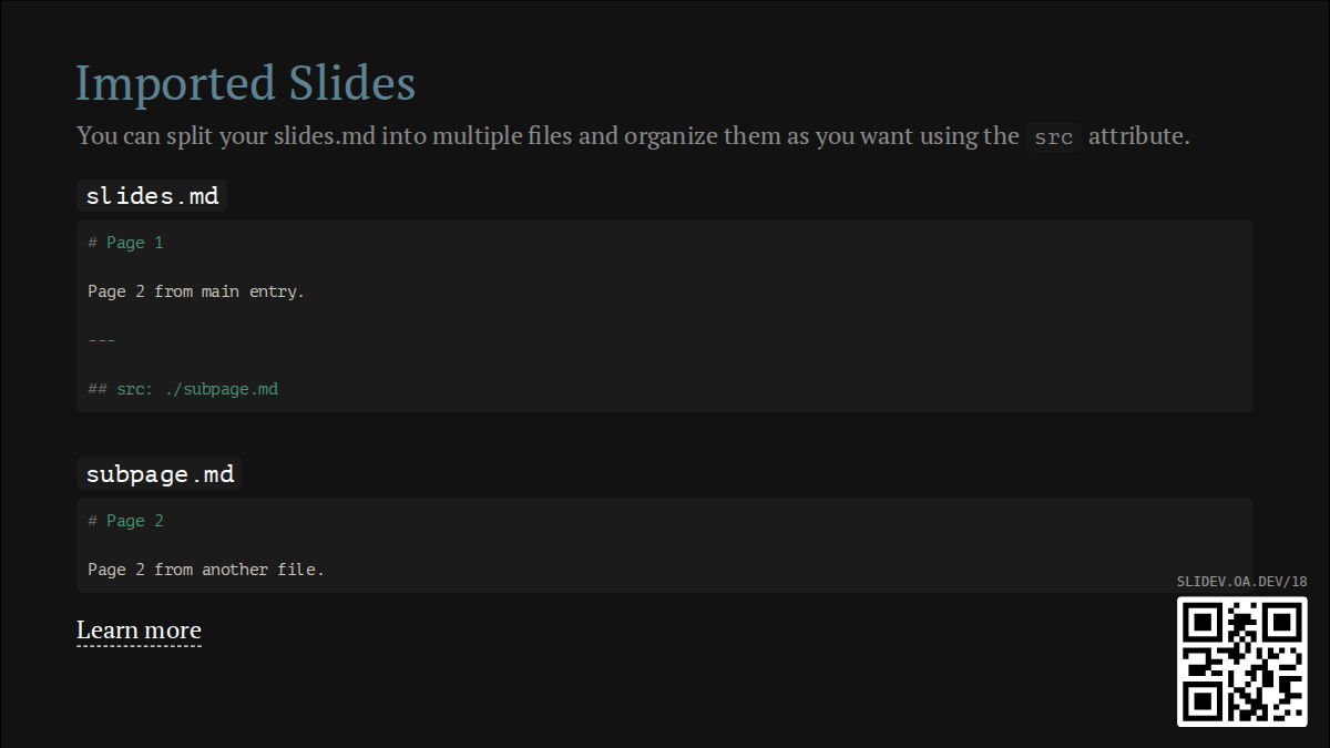 Imported Slides